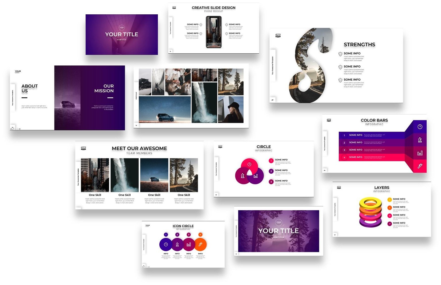 Modern PowerPoint Template by One Skill - image 4 - student project