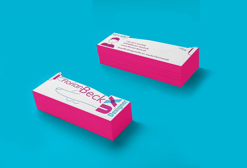 Business Card UX Designer - image 1 - student project