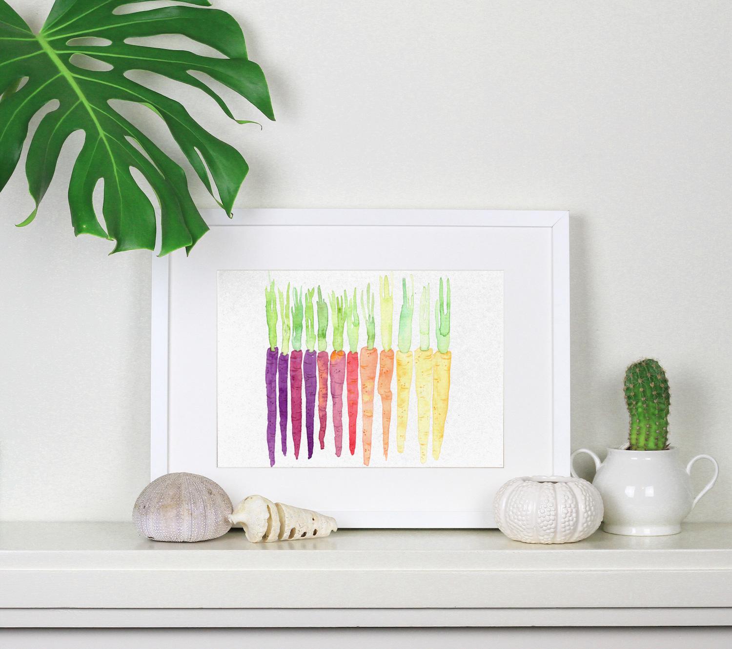 Wonderful Whimsical Carrots - image 1 - student project