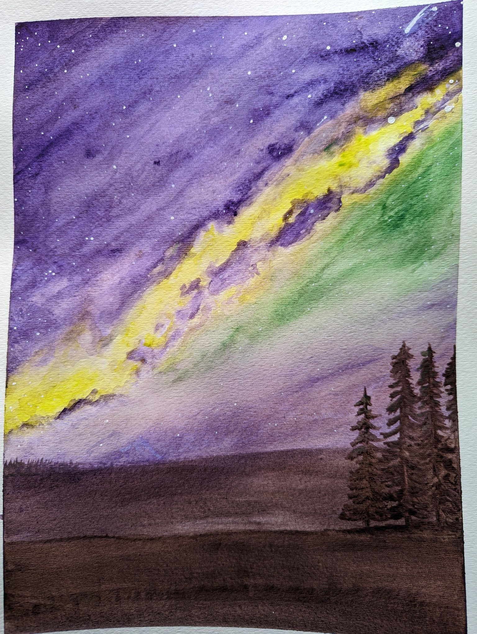 Watercolor skies - image 4 - student project