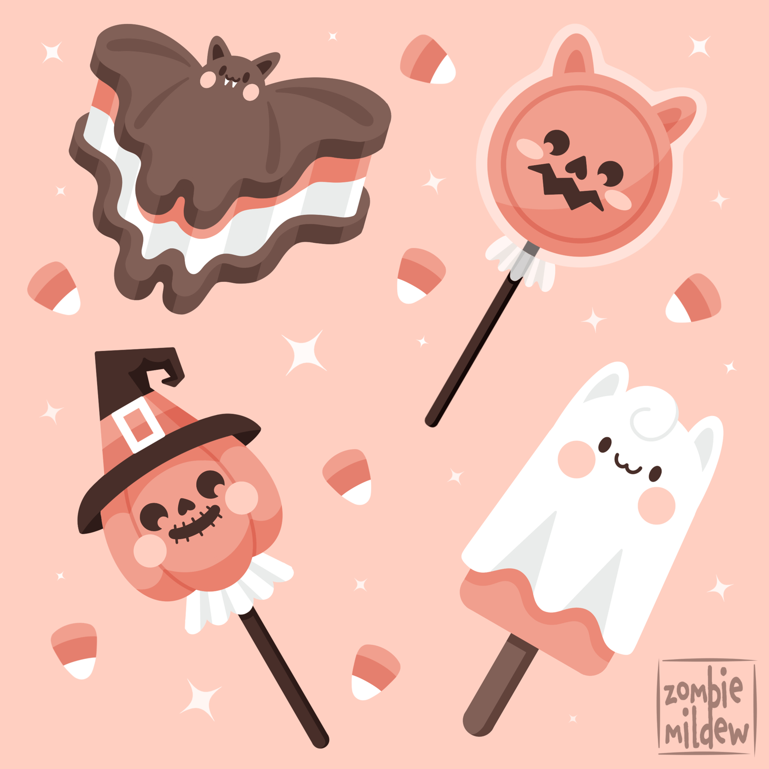 Kawaii Halloween Sweets - image 1 - student project