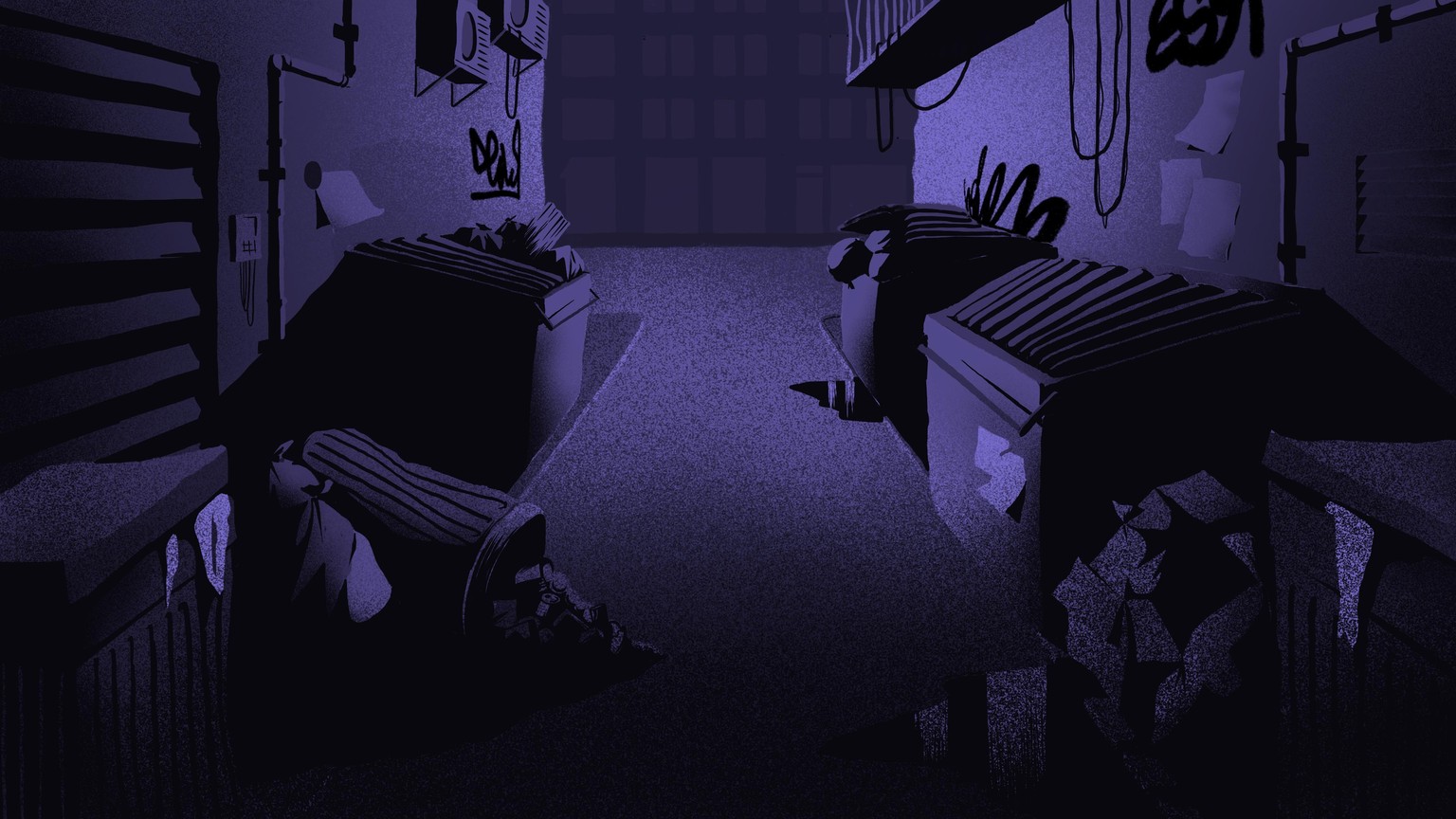 Alley background - image 4 - student project
