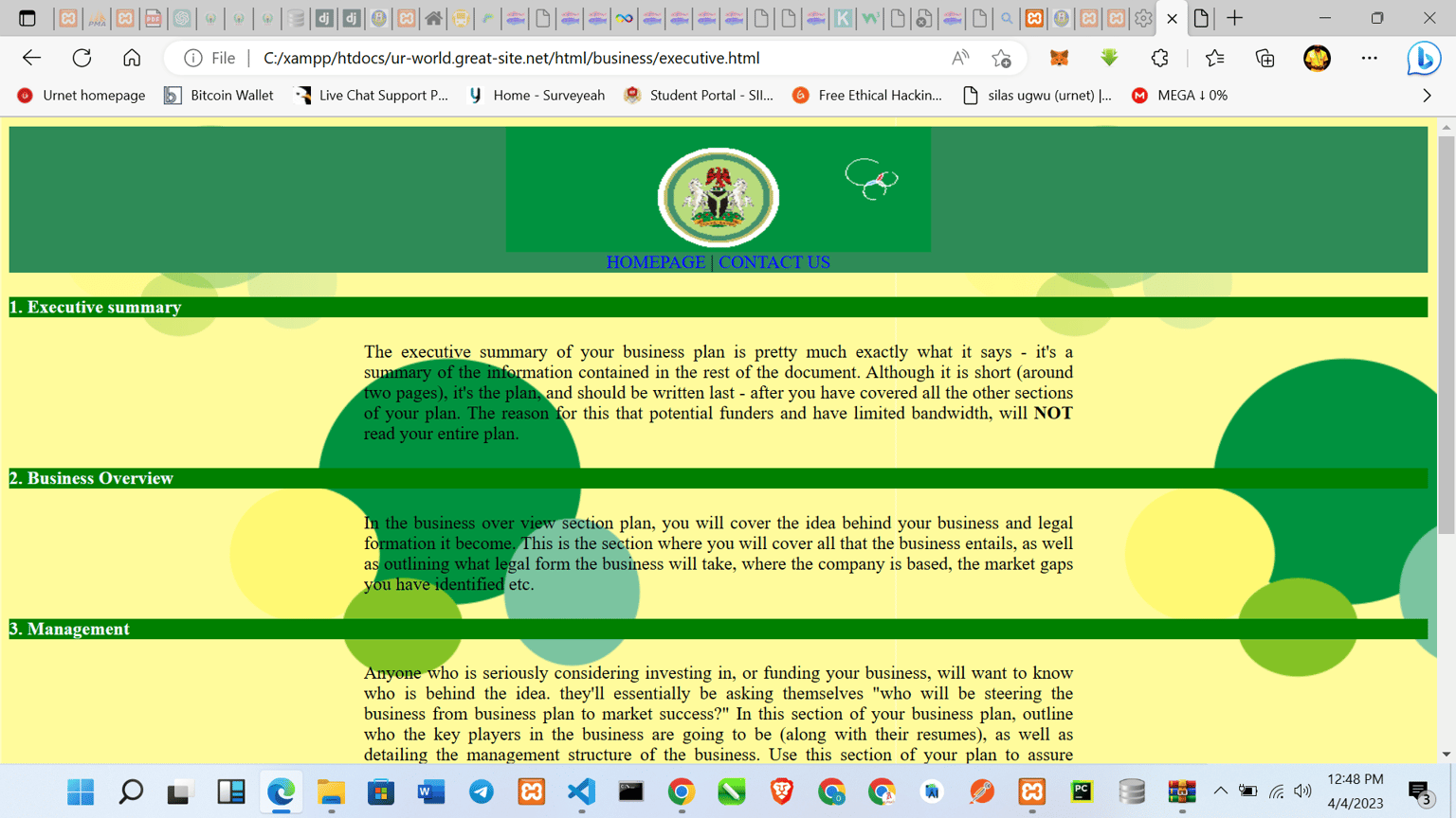 Business Plan - image 3 - student project