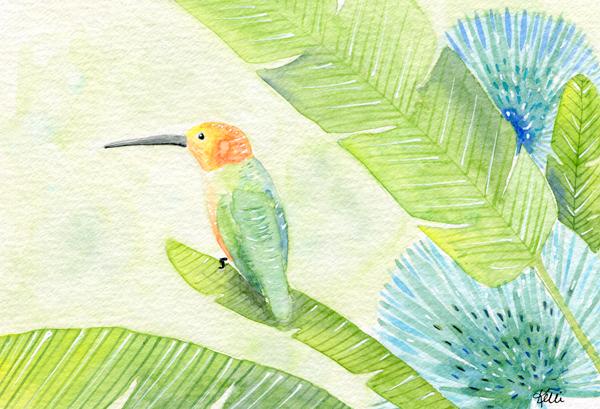 Tropical Leaves - image 1 - student project