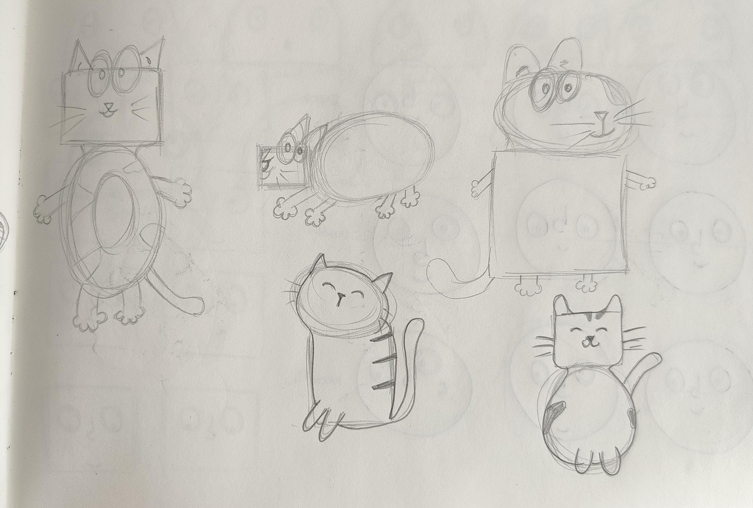Cartoon Doodles Design - image 5 - student project
