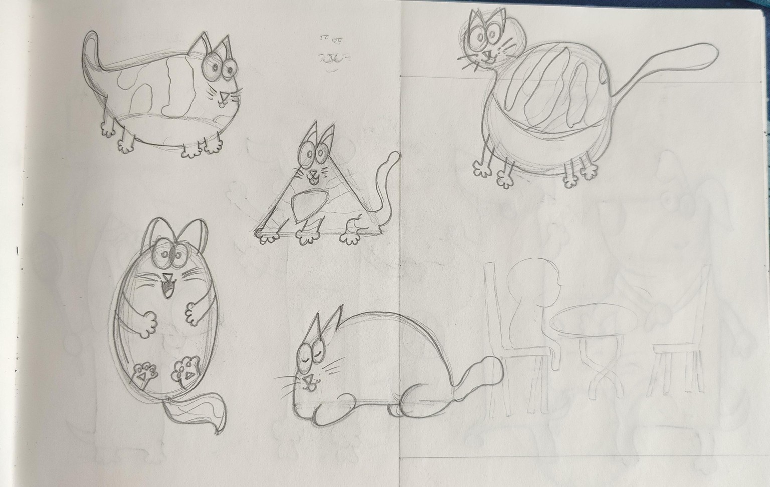 Cartoon Doodles Design - image 3 - student project