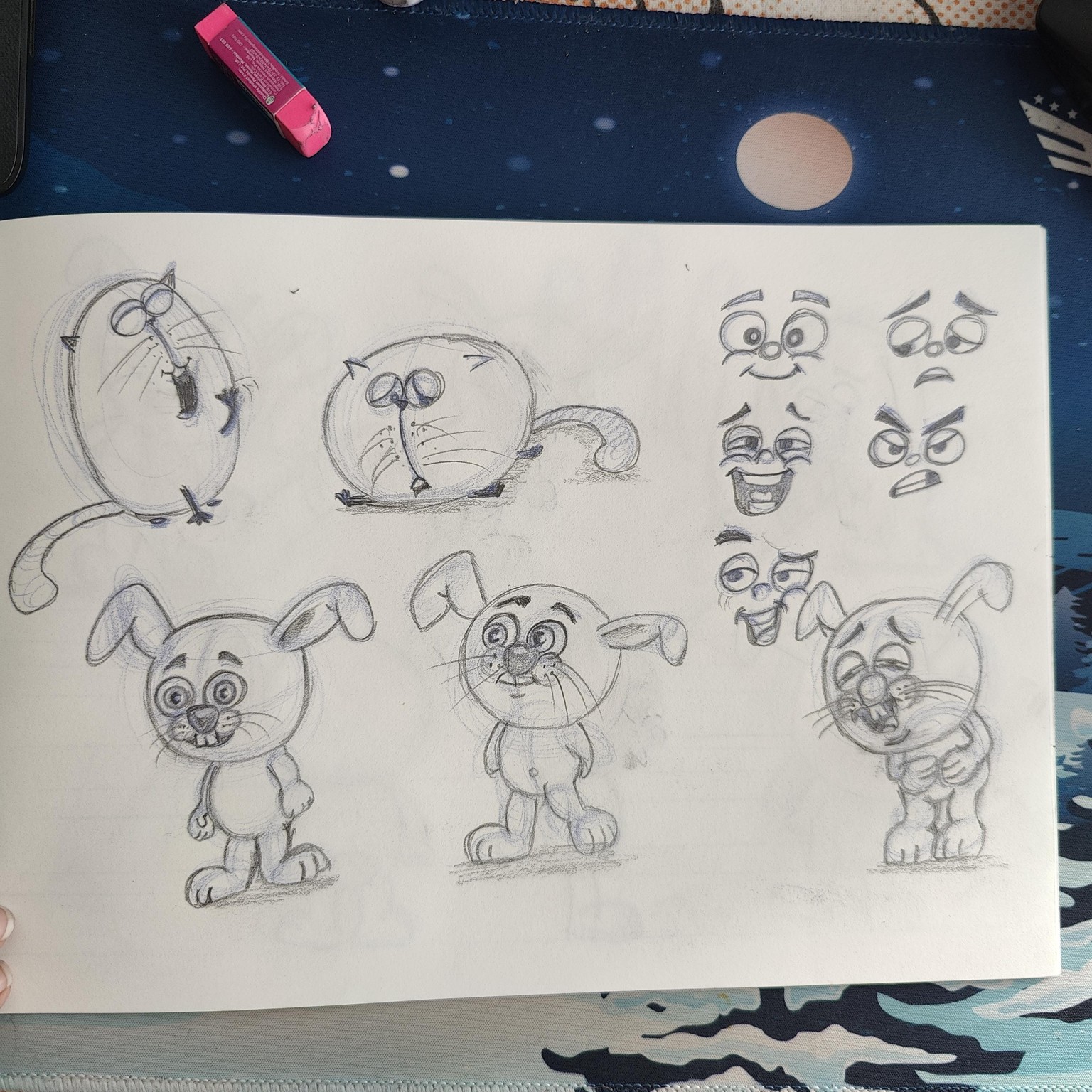 Cartoon Characters Drawing Project - image 6 - student project