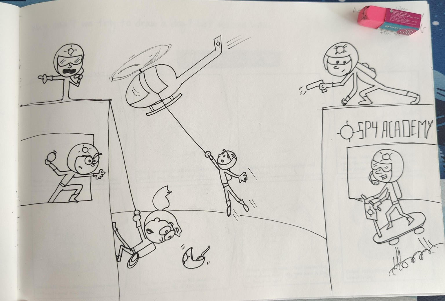 Cartoon Doodles Design - image 10 - student project