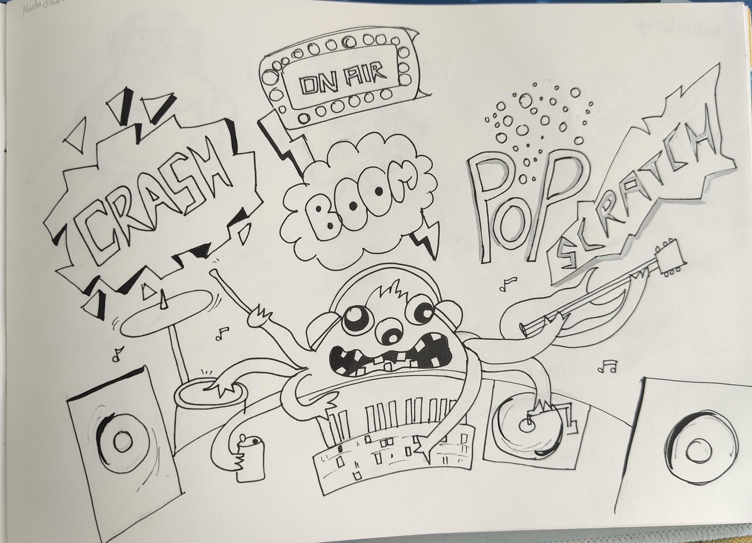 Cartoon Doodles Design - image 11 - student project
