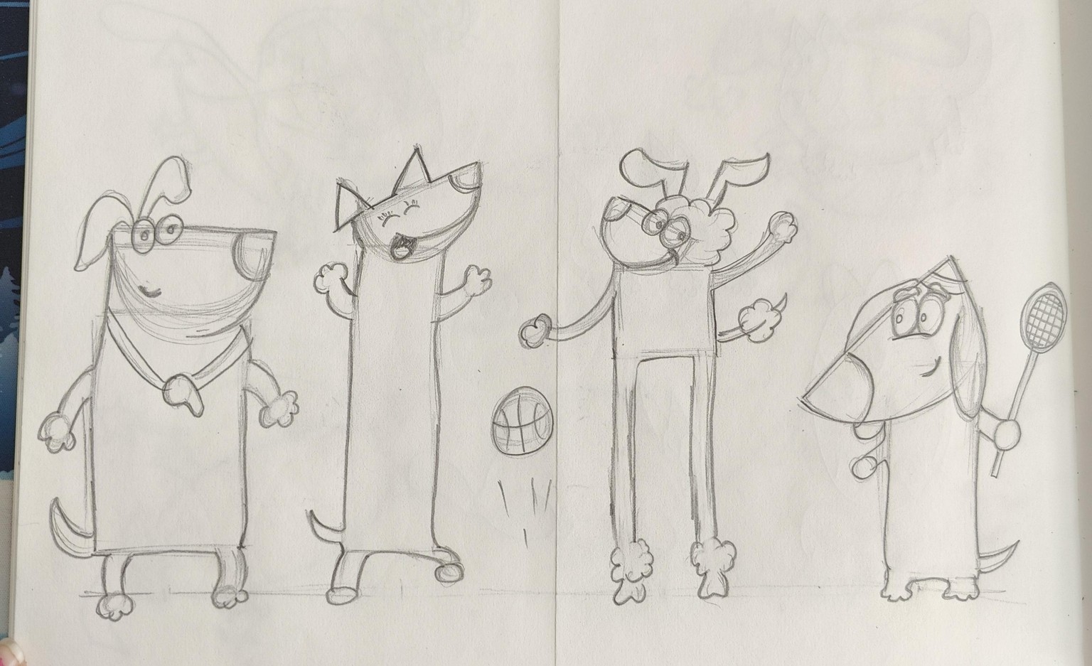 Cartoon Doodles Design - image 4 - student project