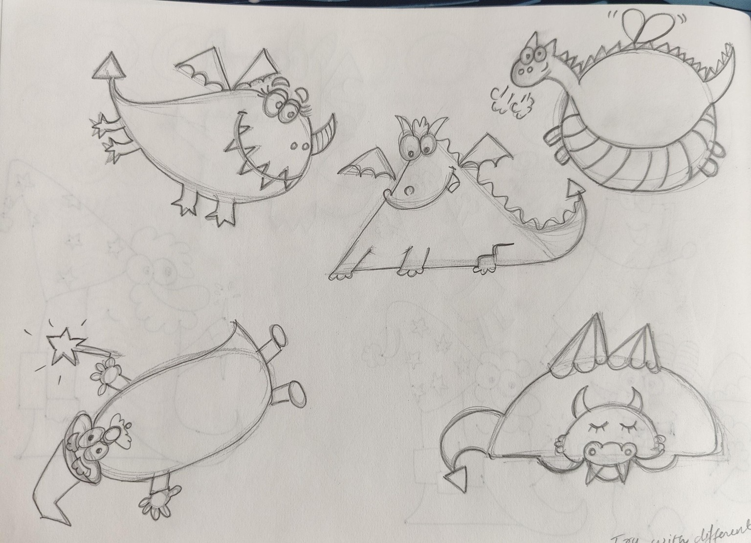 Cartoon Doodles Design - image 2 - student project