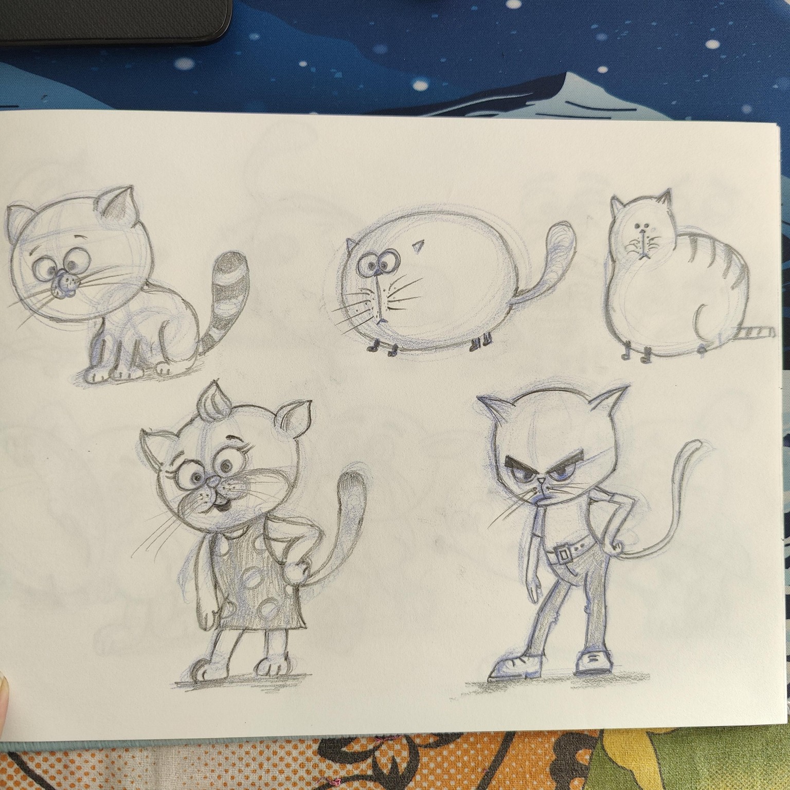 Cartoon Characters Drawing Project - image 4 - student project