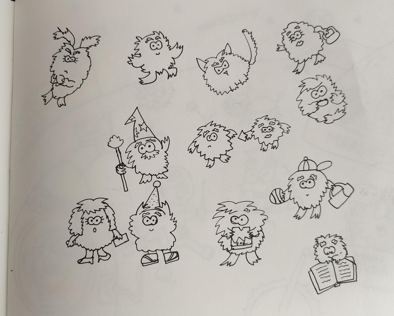 Cartoon Doodles Design - image 14 - student project