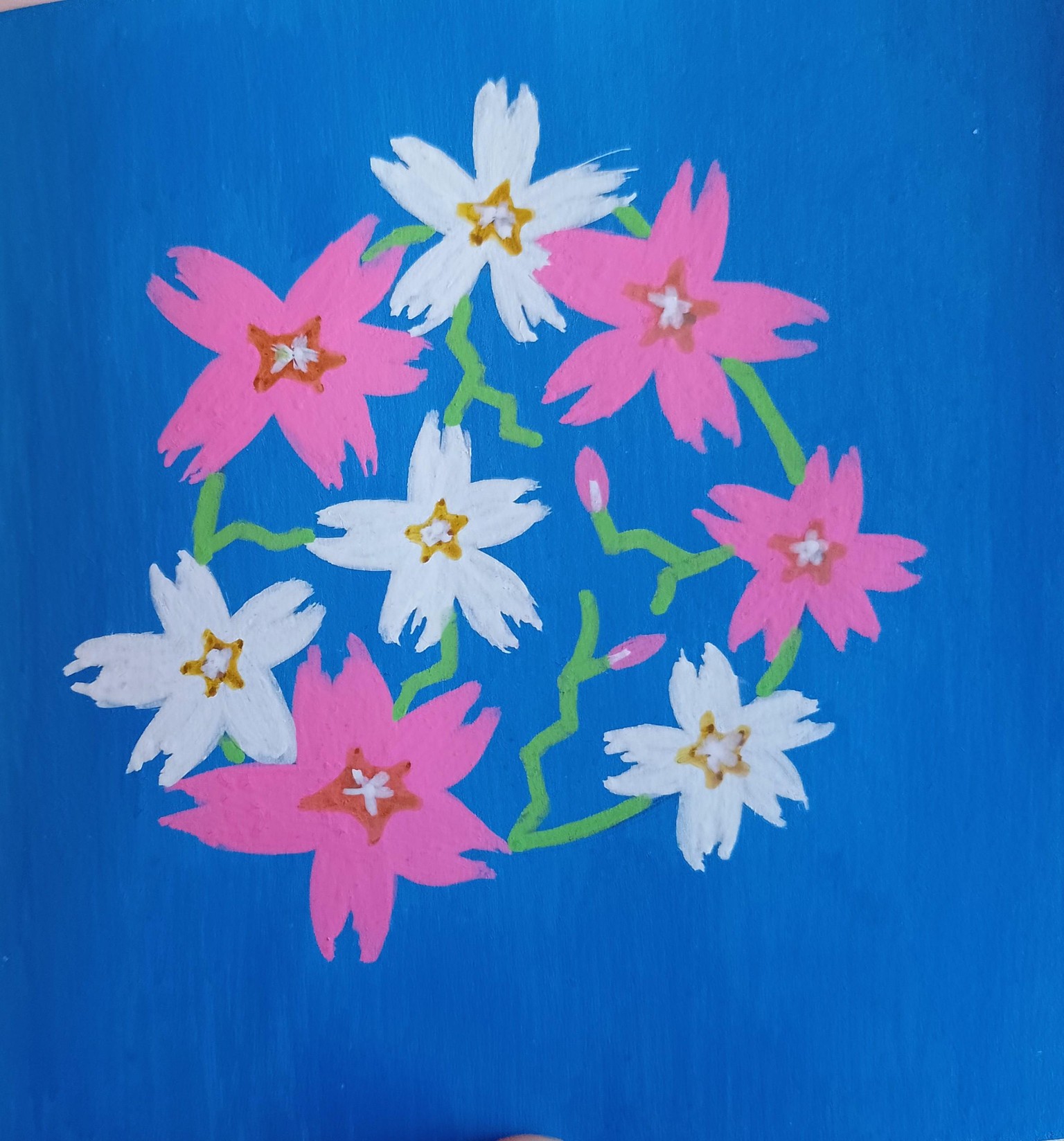 Cherry Blossom with Markers - image 1 - student project