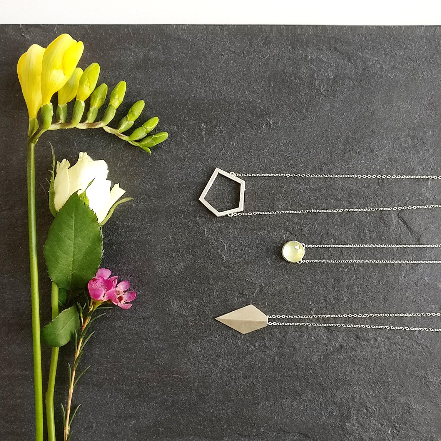Flowers with jewelry - image 2 - student project