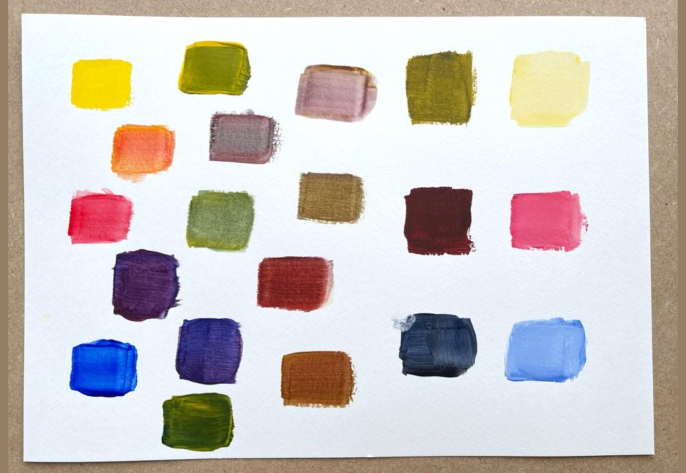 Michael’s Acrylic Paintings - image 1 - student project
