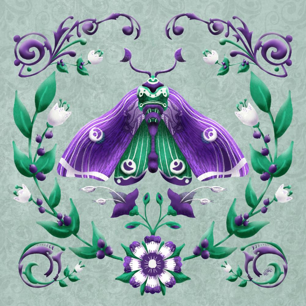 Moth Filagree - image 4 - student project