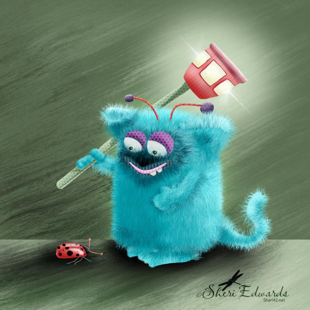 Monster Meets a Friend - image 1 - student project