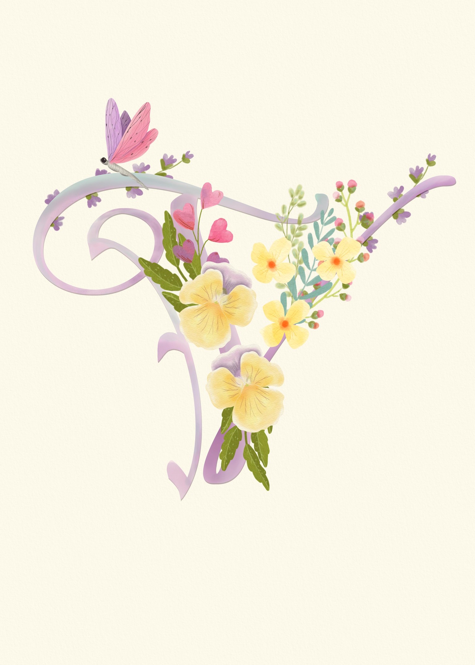 Floral Watercolor - image 2 - student project