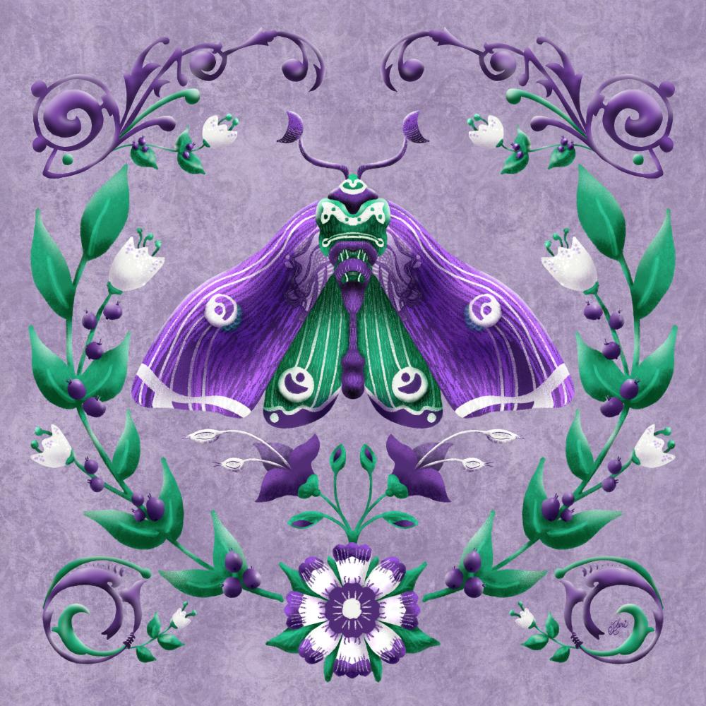 Moth Filagree - image 3 - student project