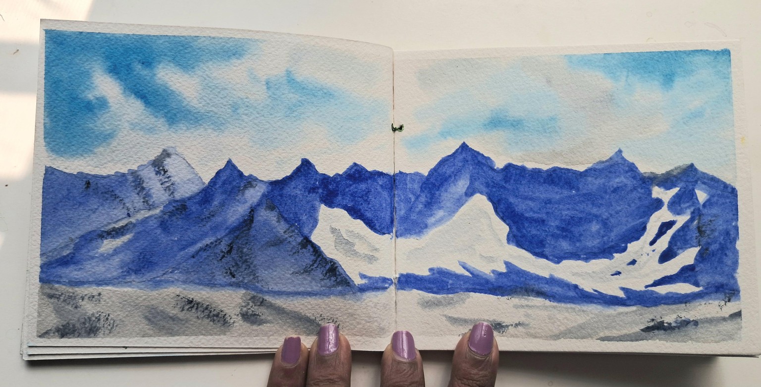 Sketchbook practice watercolour - image 3 - student project