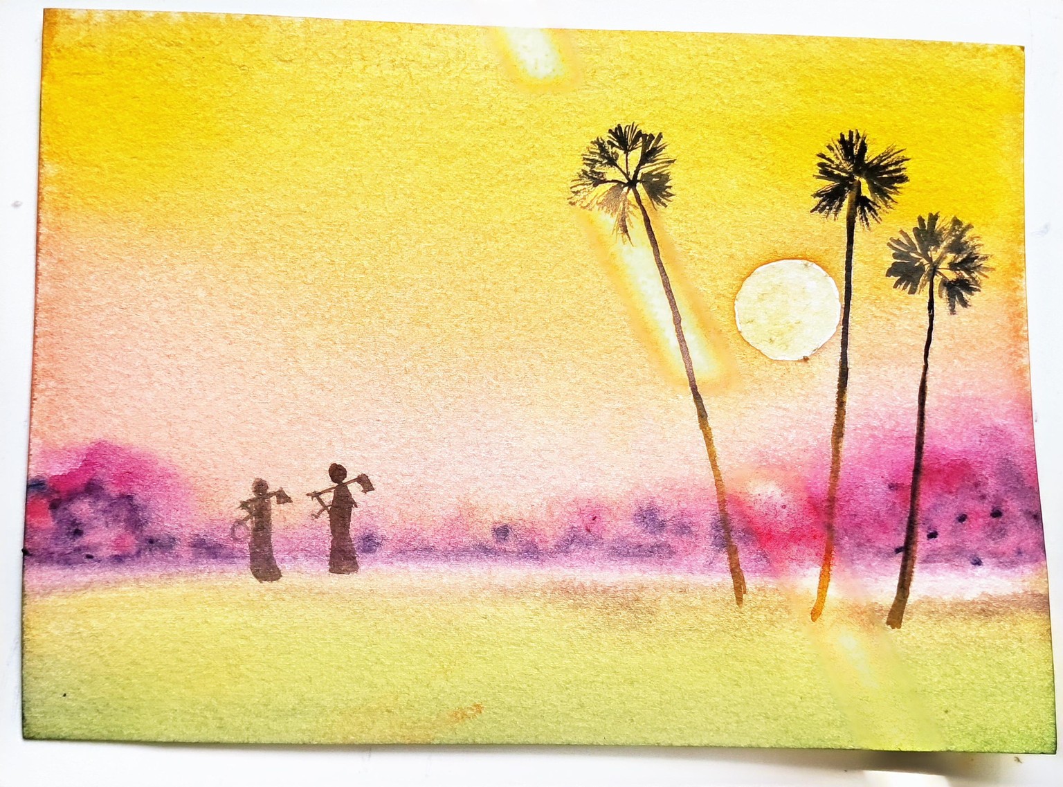 Fog in  watercolours - image 3 - student project
