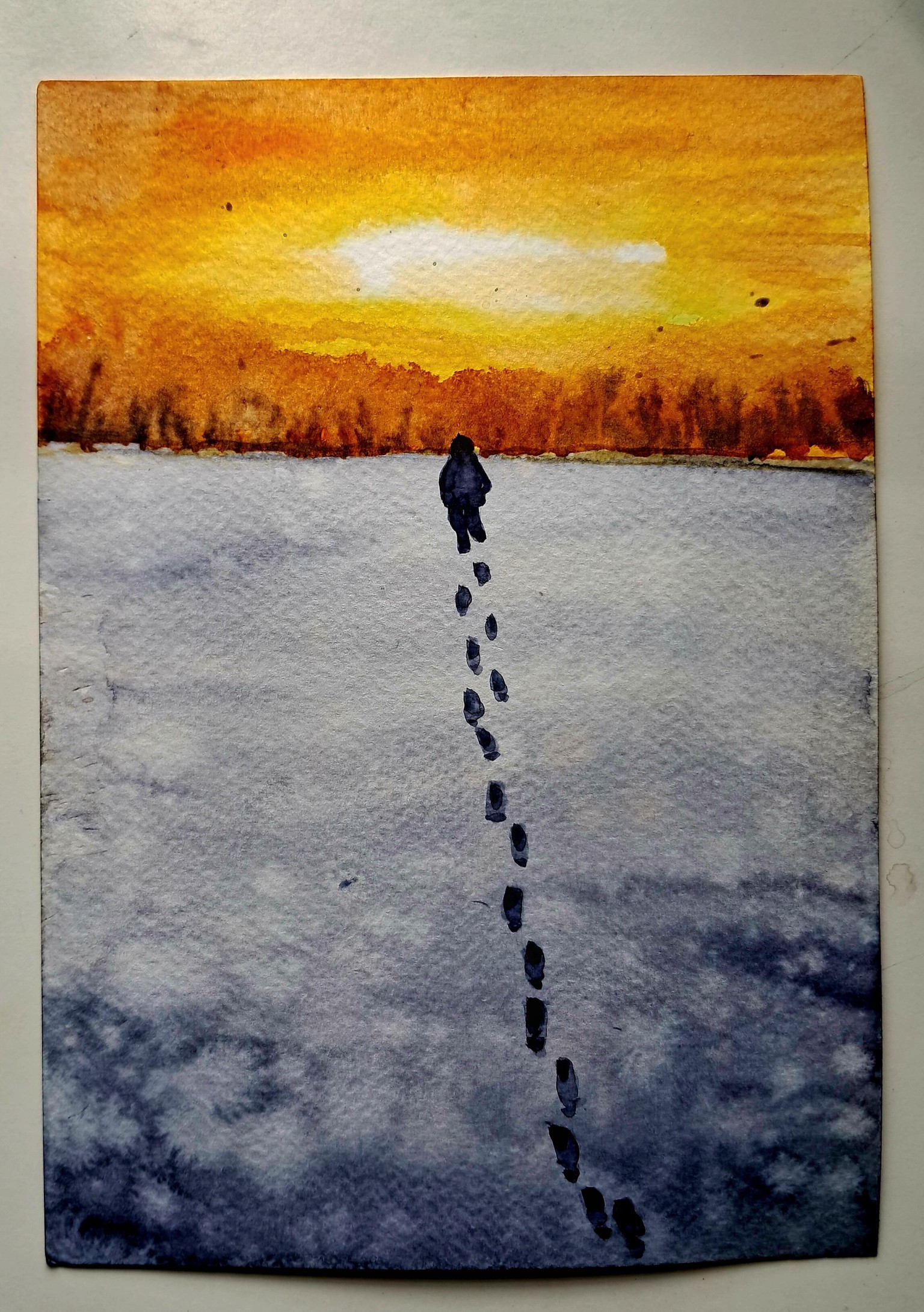 Winter marathon - image 1 - student project