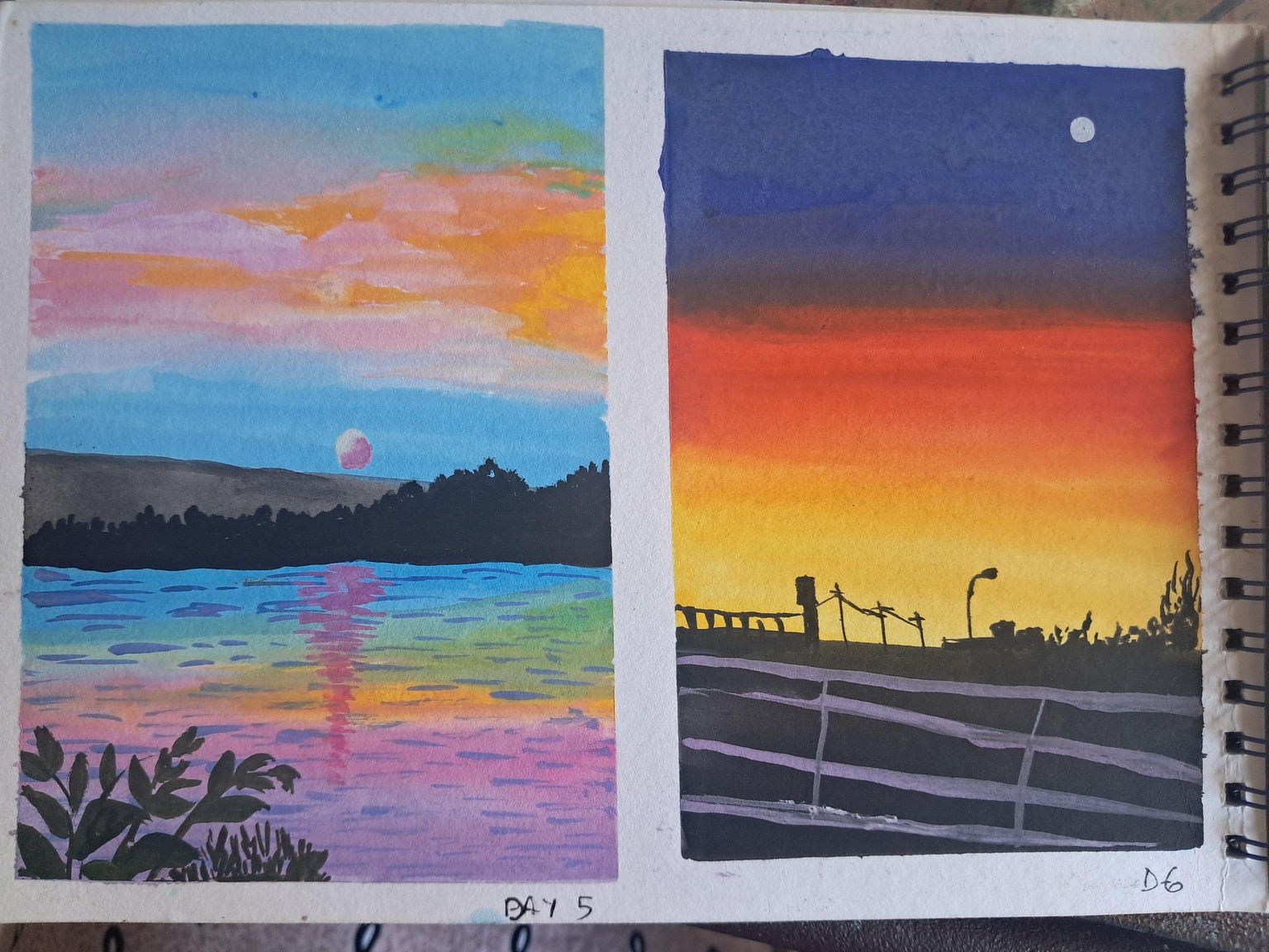 30 days challenge Gouache - image 7 - student project