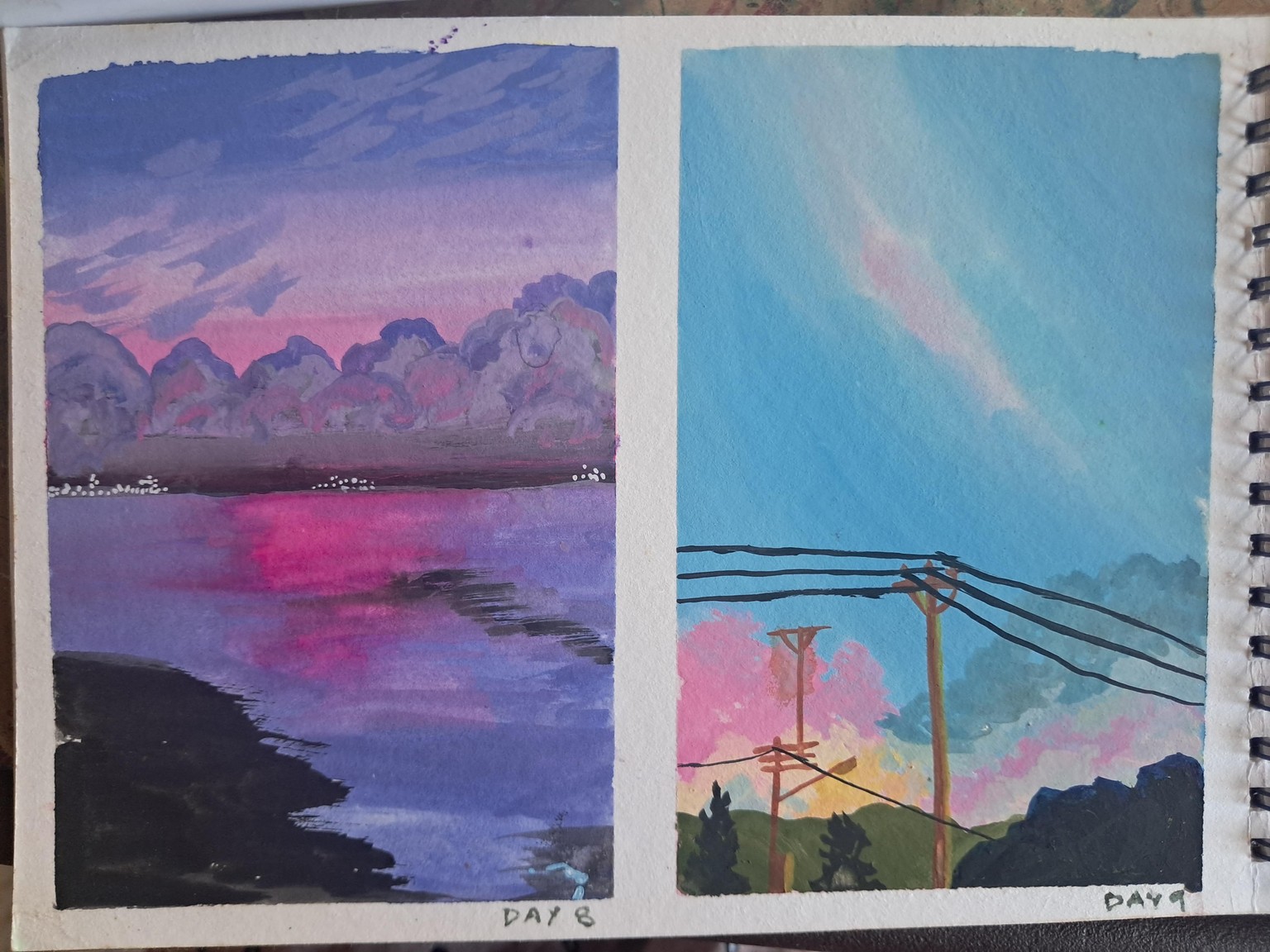 30 days challenge Gouache - image 8 - student project