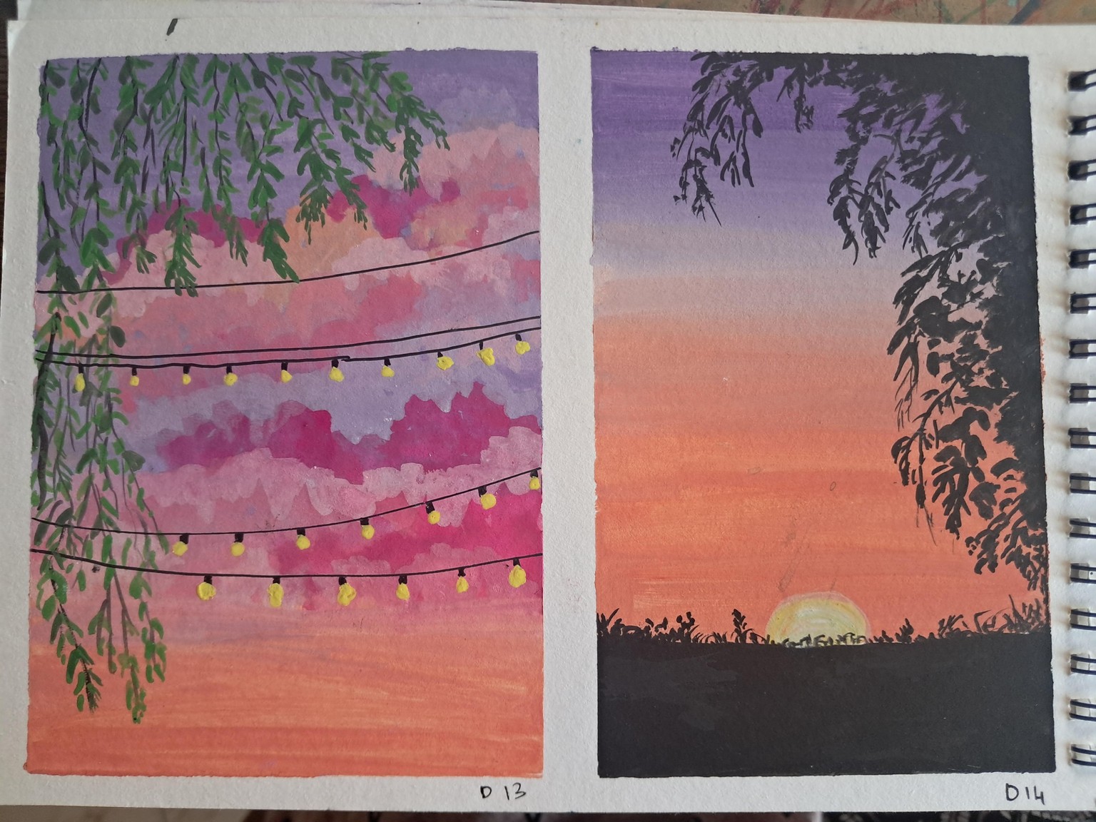 30 days challenge Gouache - image 11 - student project