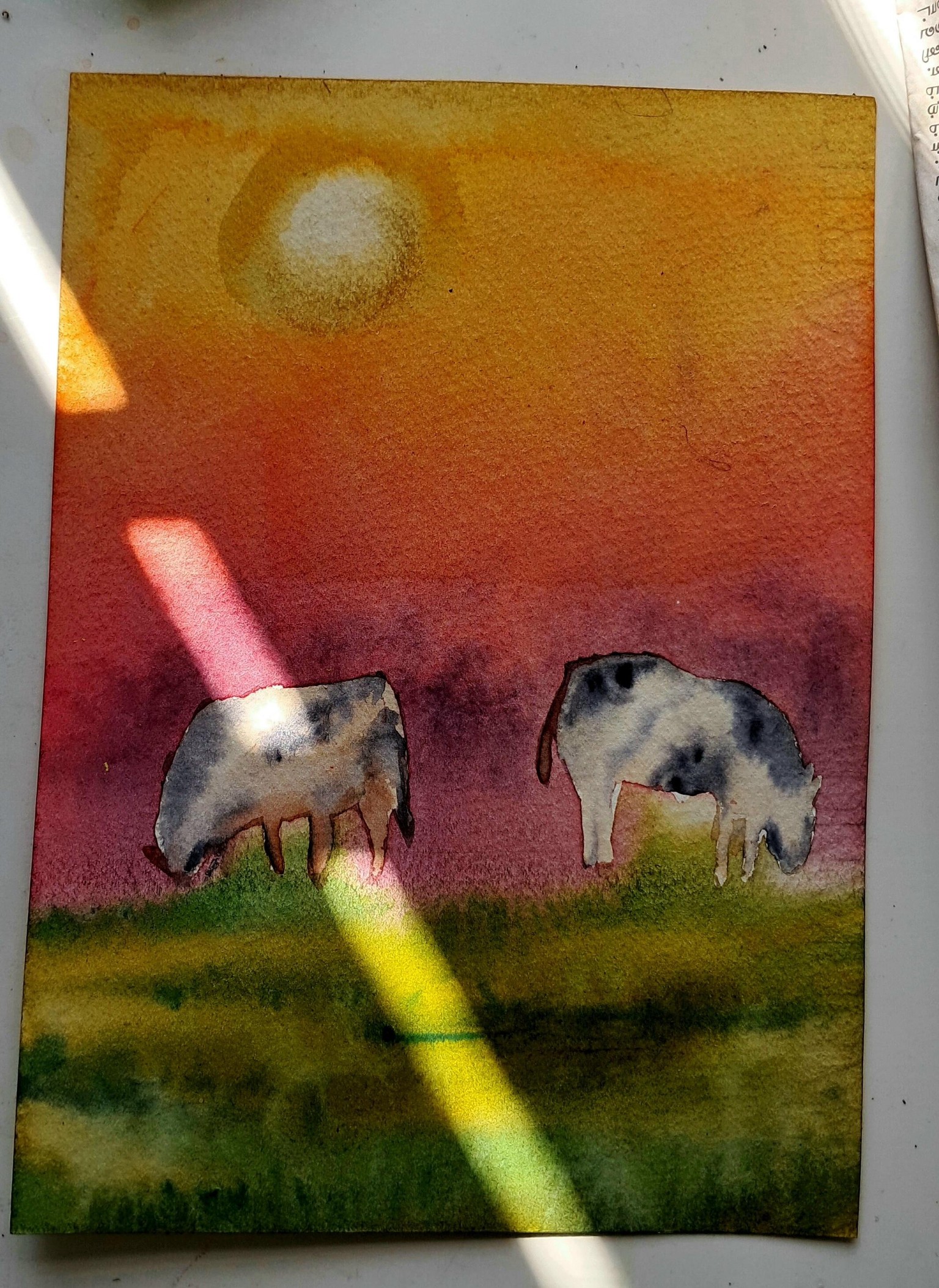 Fog in  watercolours - image 1 - student project