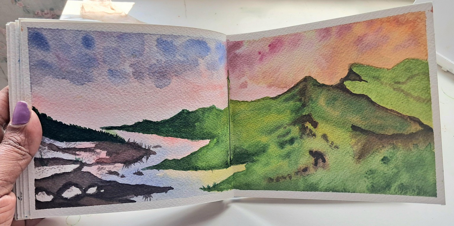 Sketchbook practice watercolour - image 12 - student project