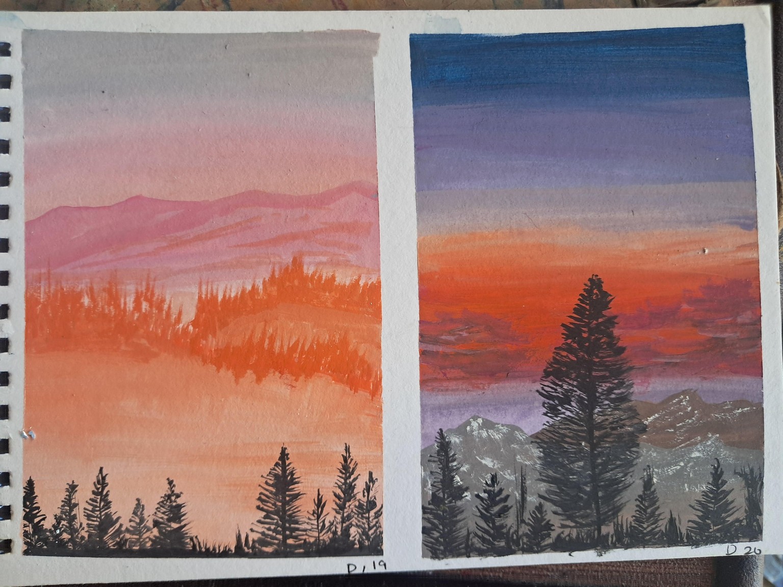 30 days challenge Gouache - image 14 - student project
