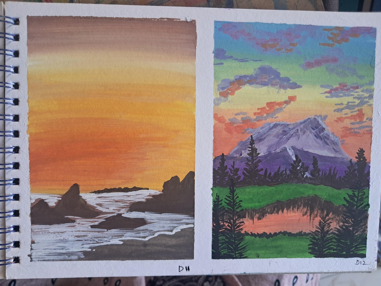 30 days challenge Gouache - image 10 - student project