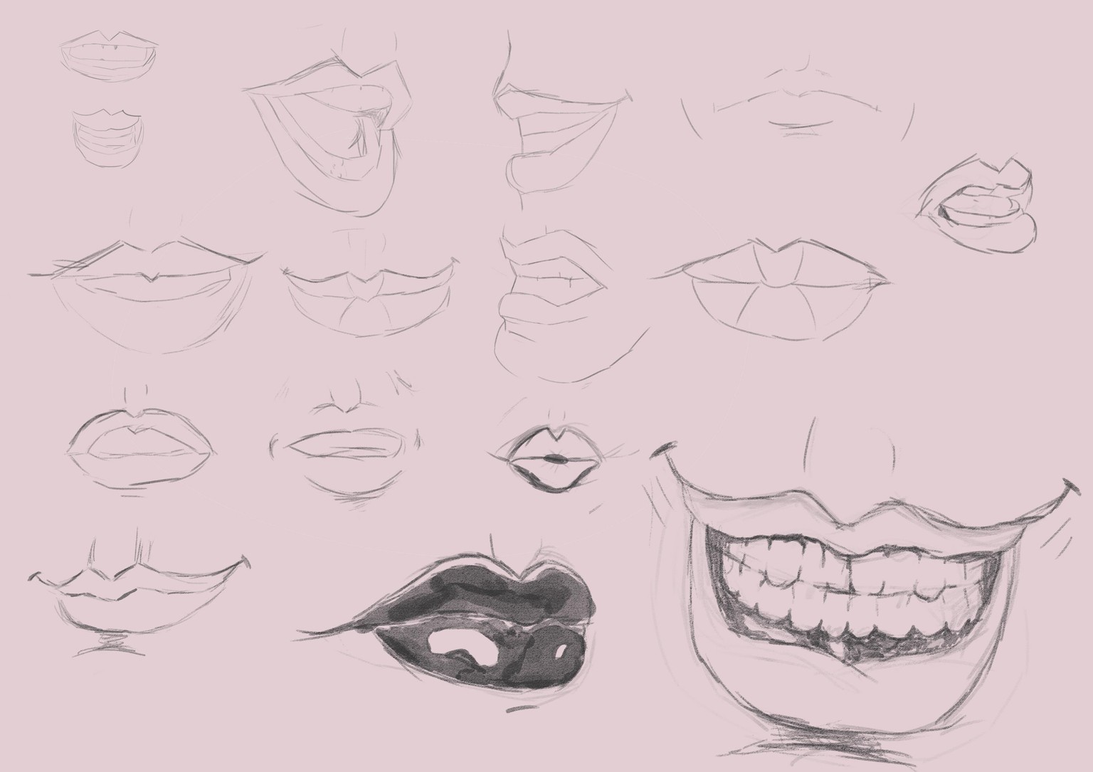Studying the Mouth - image 2 - student project