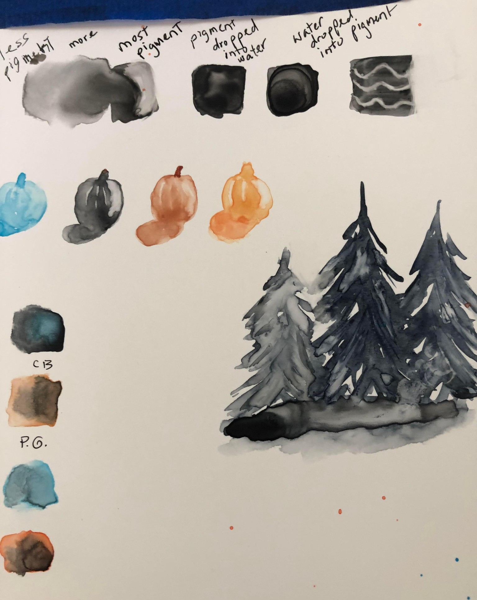 Intro to watercolor on Yupo paper - image 3 - student project