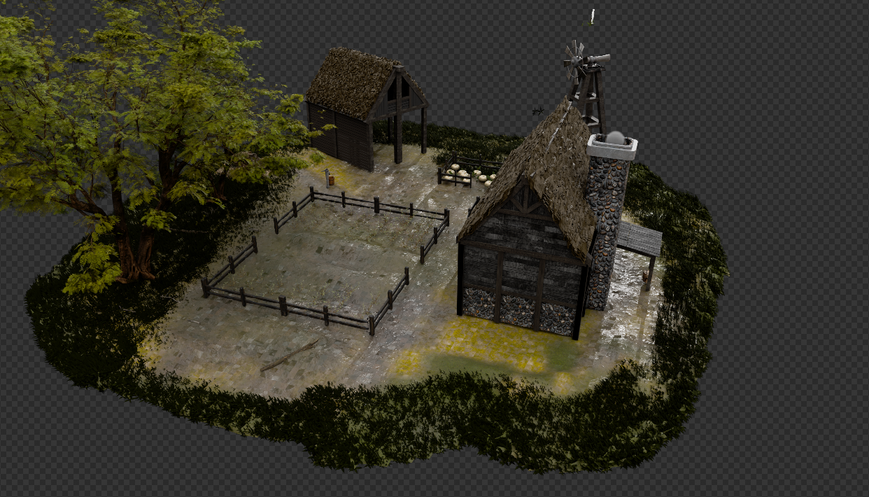 medieval scene - image 1 - student project