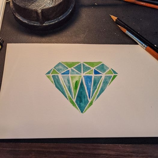 Some Diamonds and Analogous Colors - image 4 - student project