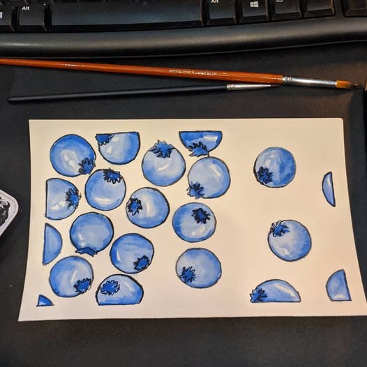 Fruit Patterns - image 3 - student project
