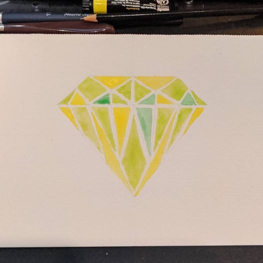 Some Diamonds and Analogous Colors - image 3 - student project