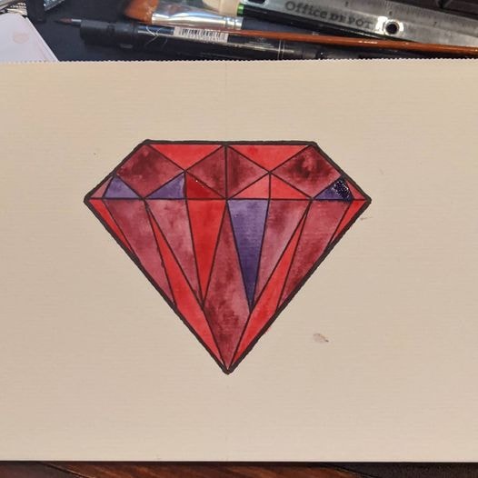 Some Diamonds and Analogous Colors - image 2 - student project