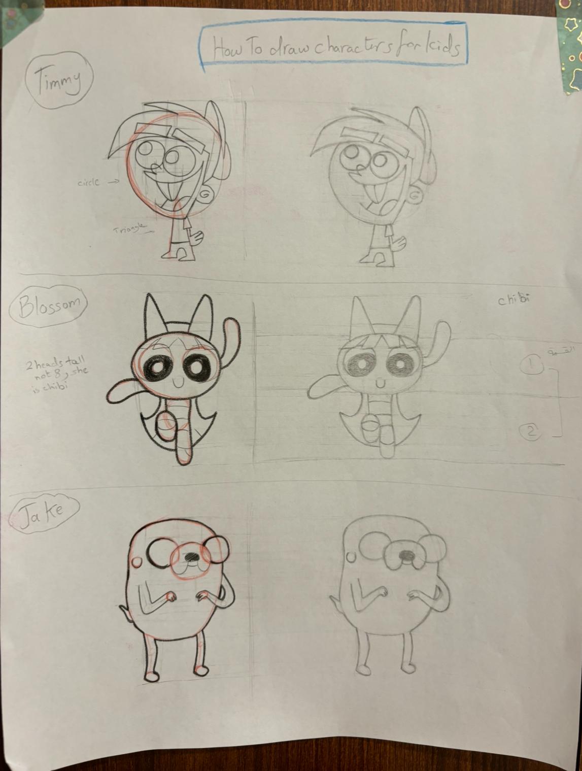 First time drawing all these characters. It was fun & difficult. - image 1 - student project