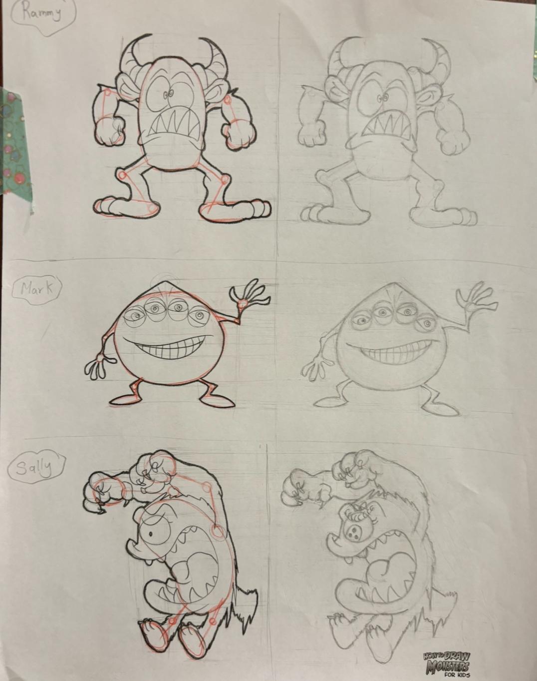 Monsters - image 3 - student project