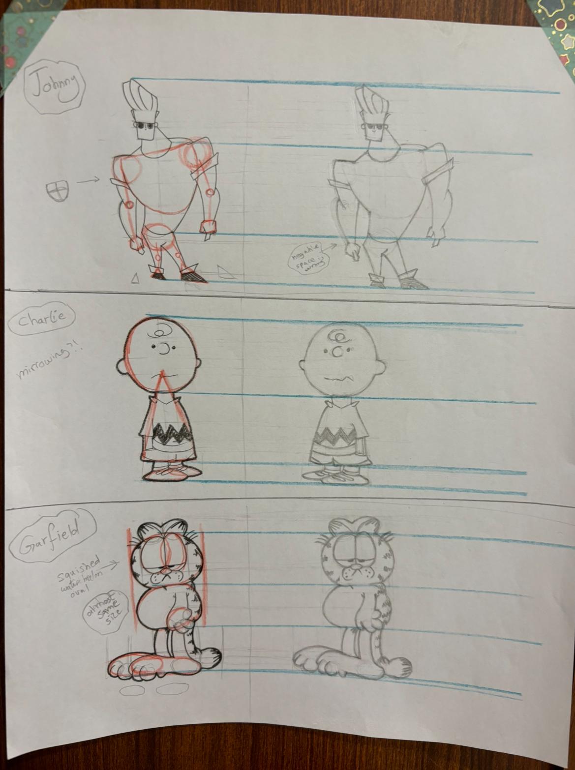 First time drawing all these characters. It was fun & difficult. - image 2 - student project