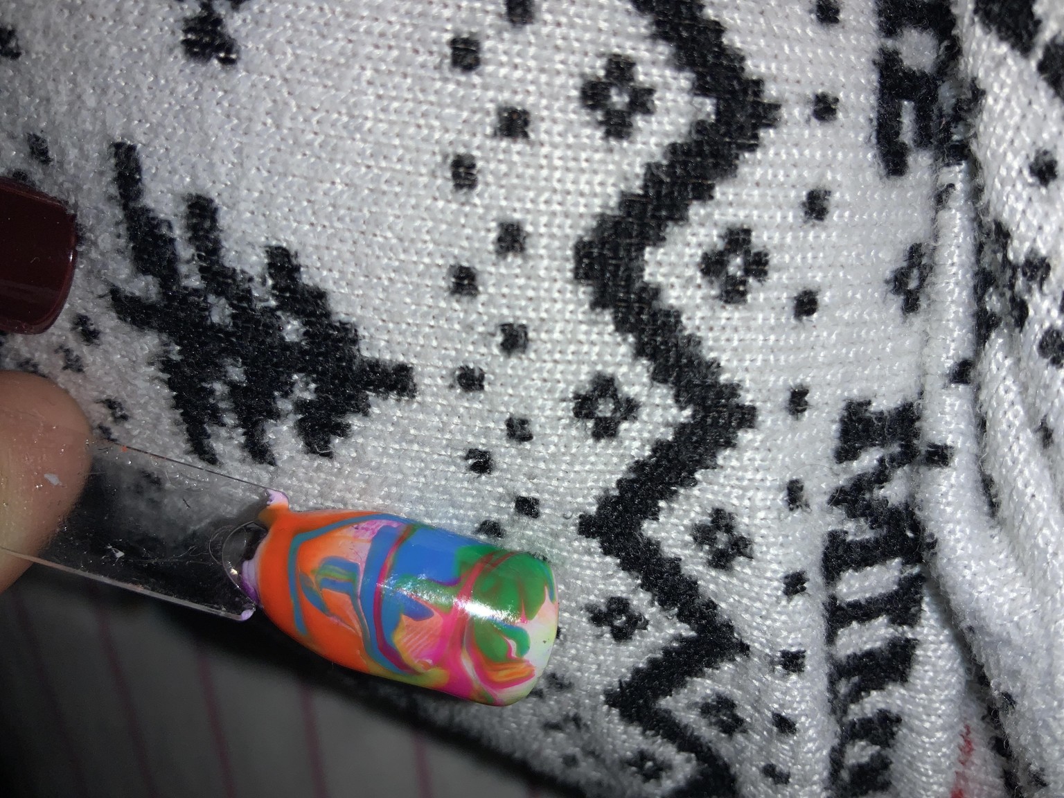 Halloween snake eyes and tie dye - image 2 - student project