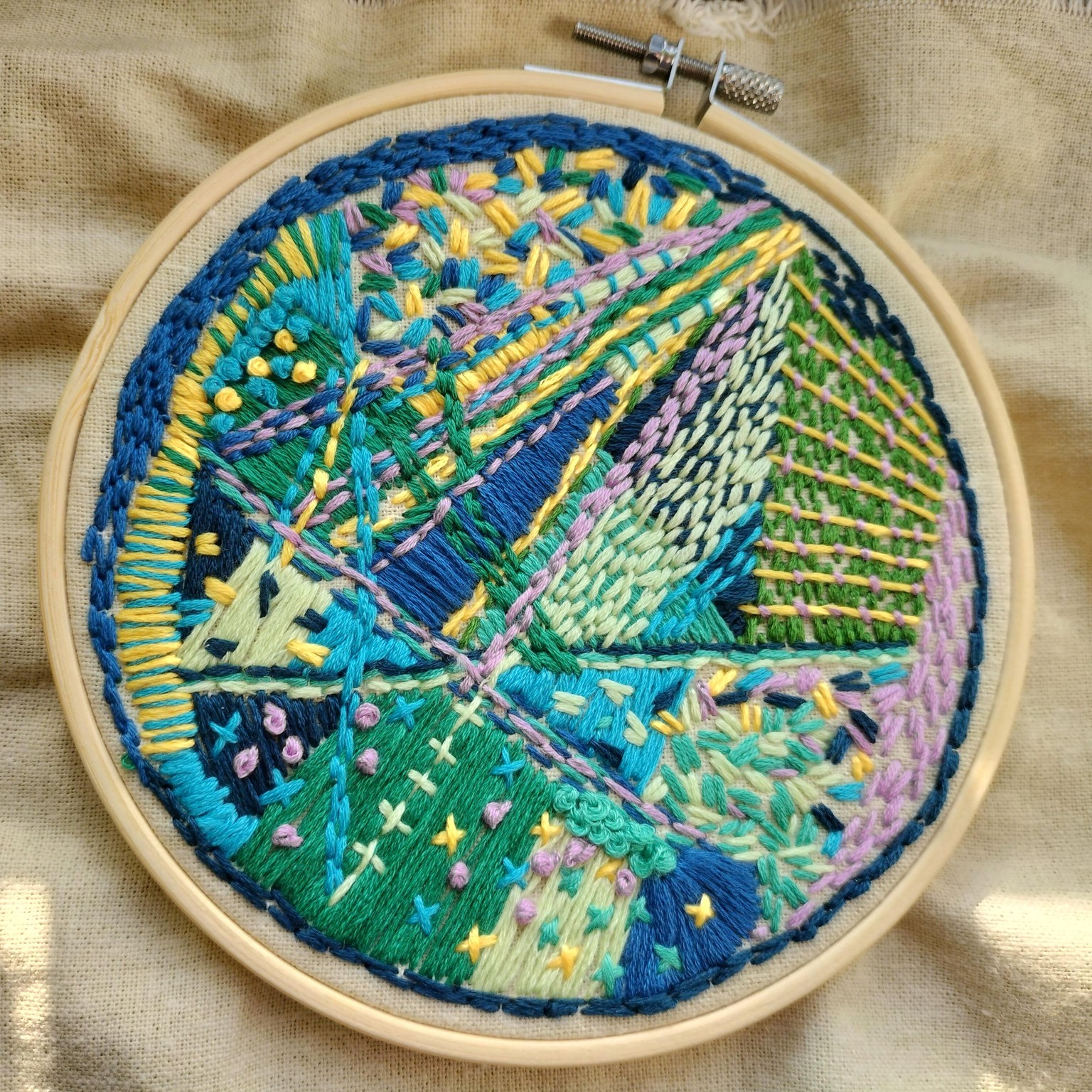 First freeform embroidery - image 1 - student project