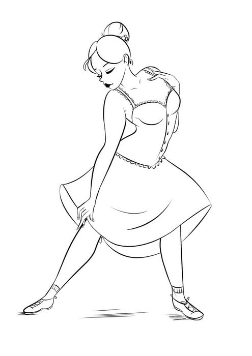Here's my Dancer Character! - image 1 - student project