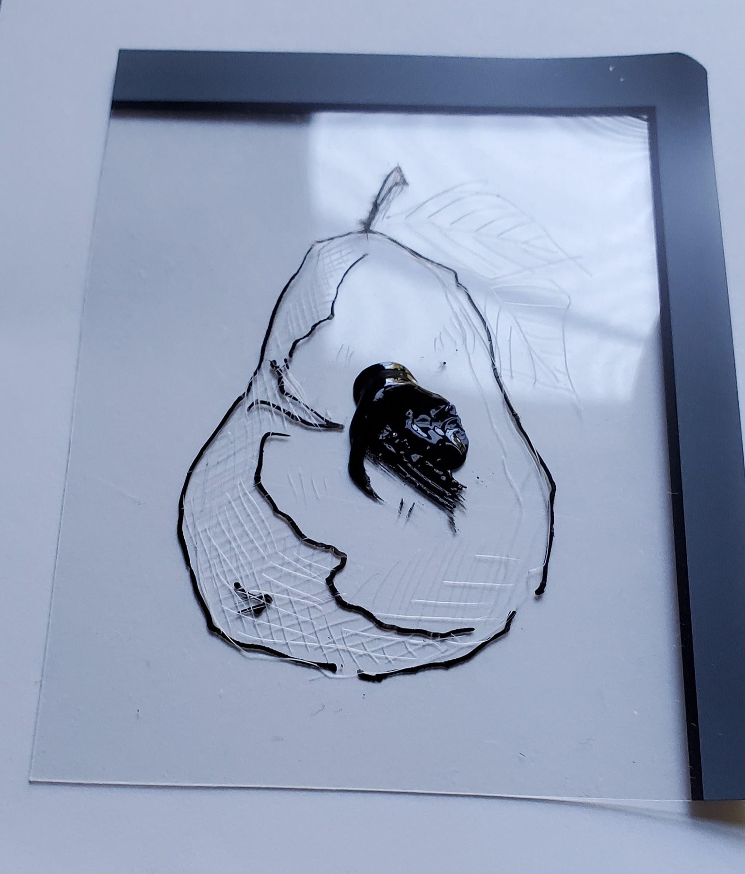 Impromptu Etching - image 2 - student project