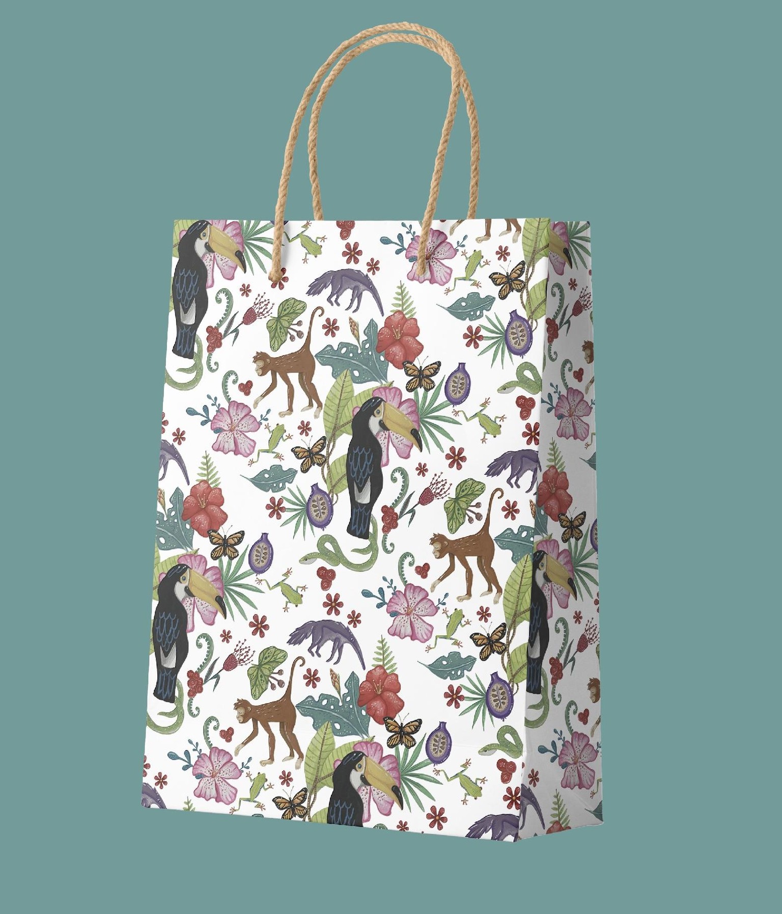 Jungle half drop repeat - image 1 - student project