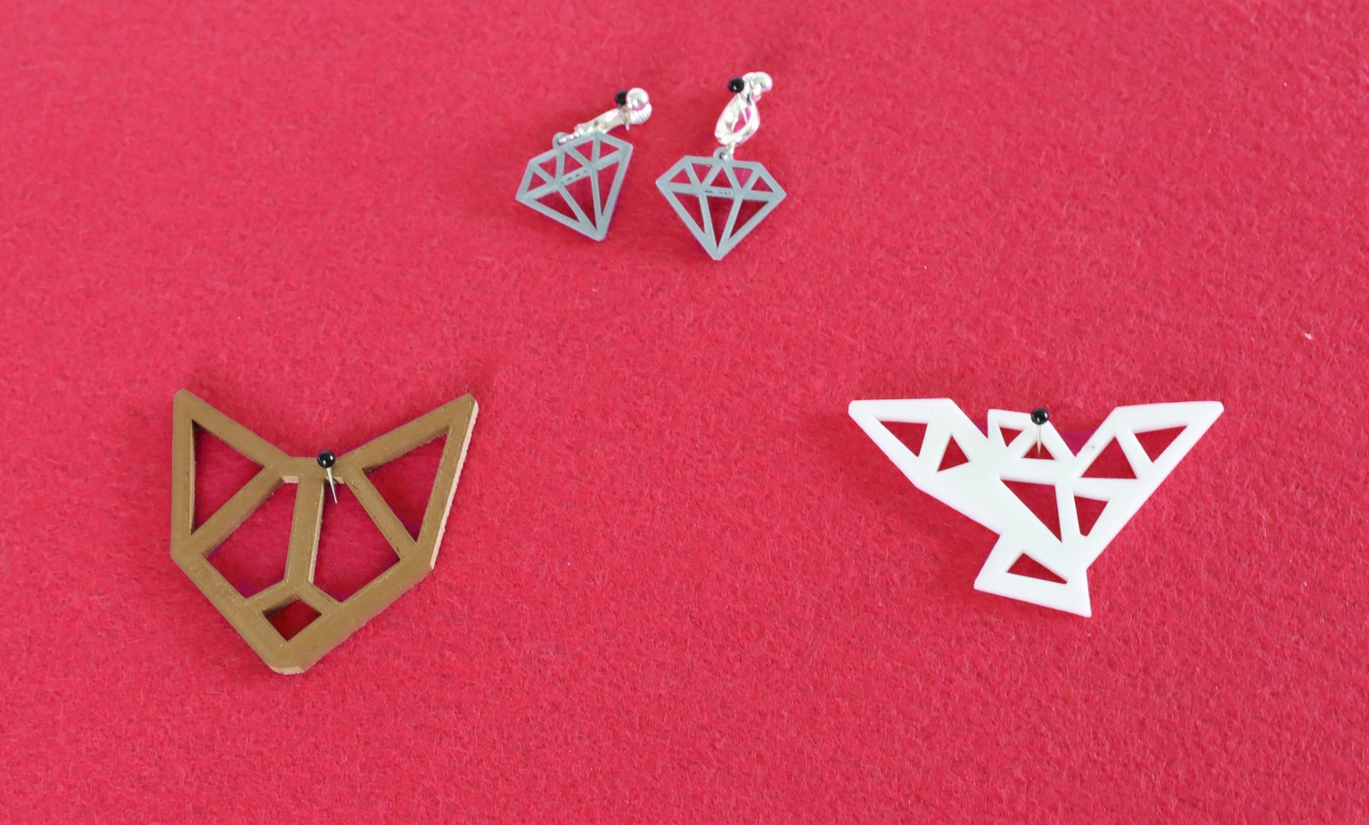 Printed Jewelry, modeled in Blender - image 4 - student project
